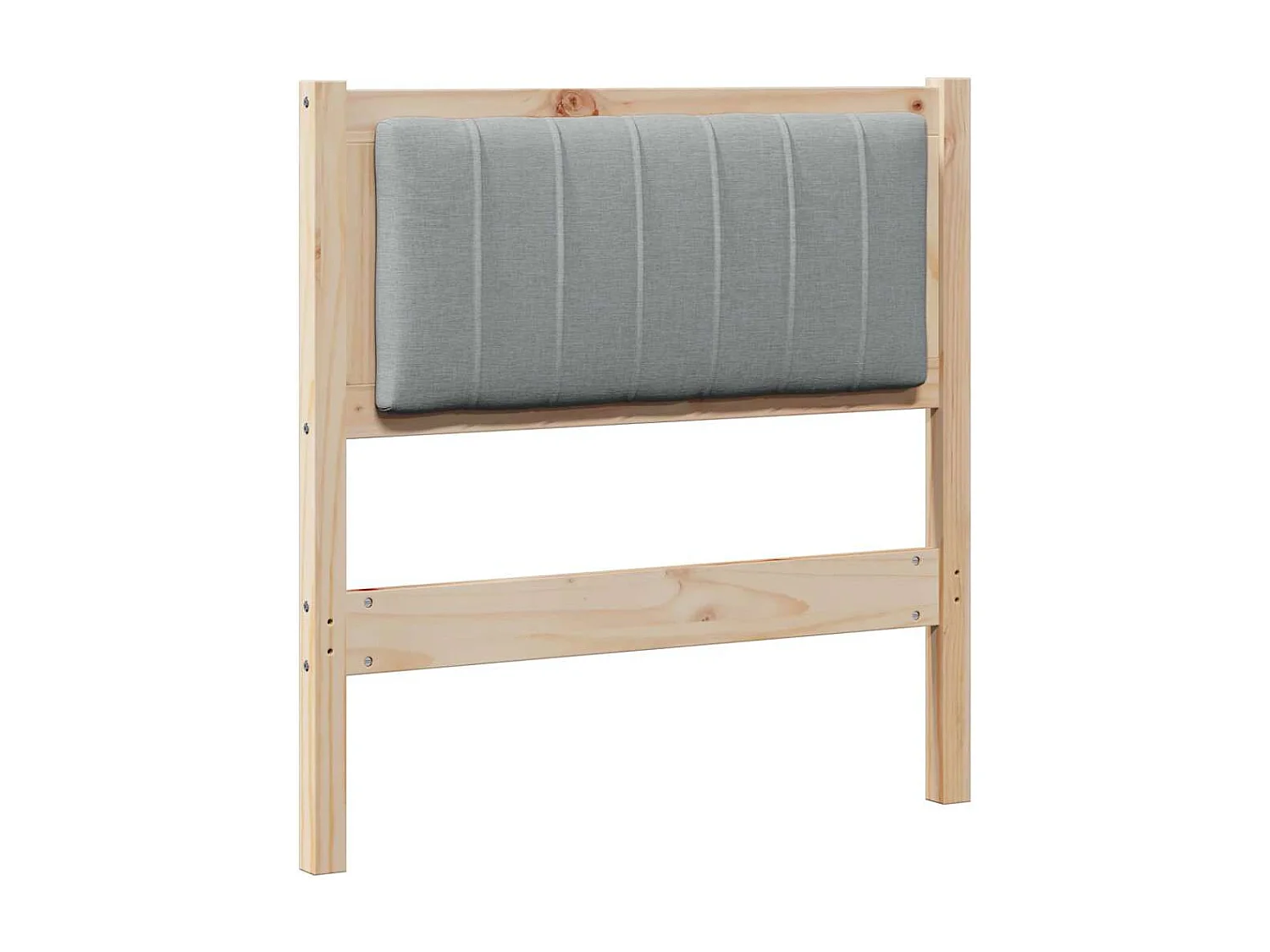 Cabeceira estofada com cabeceira Castanho 75 cm