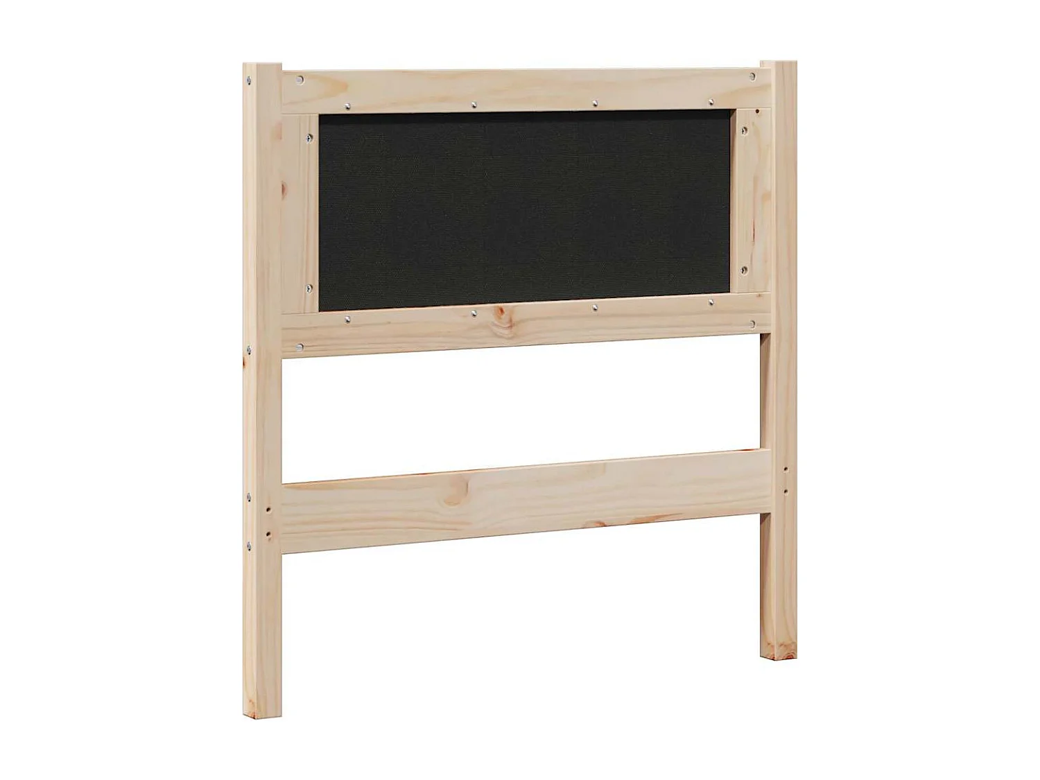 Cabeceira estofada com cabeceira Castanho 75 cm