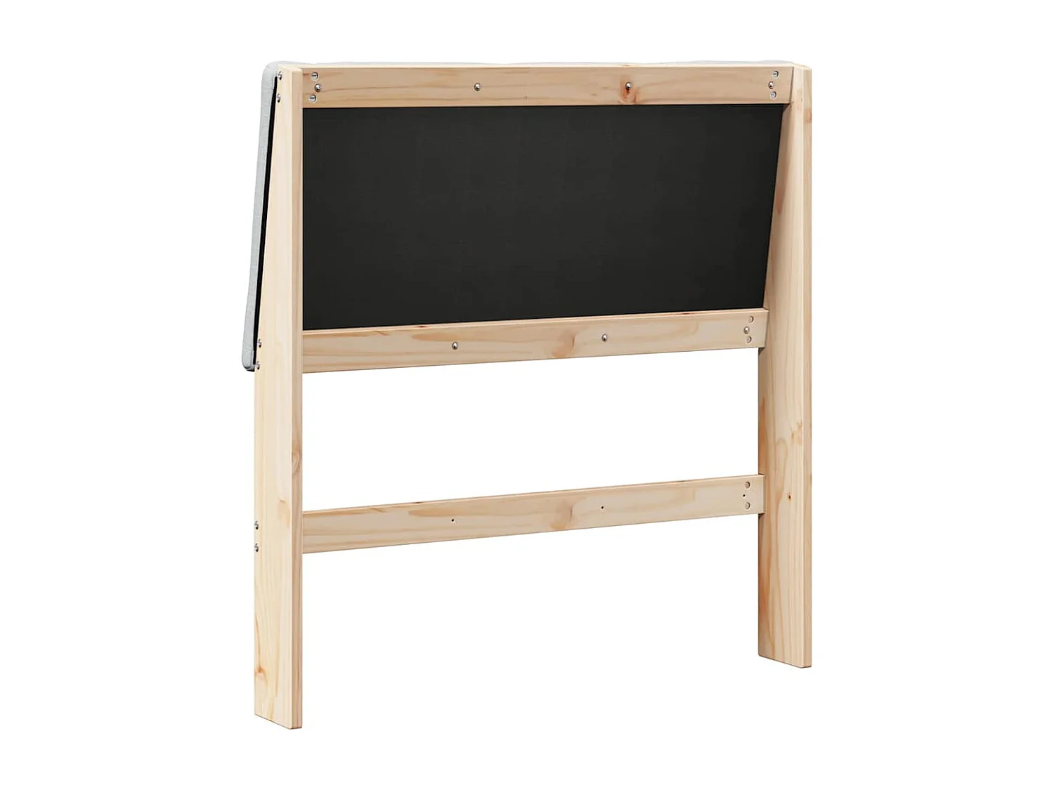 Cabeceira estofada Cinzento-claro 90 cm