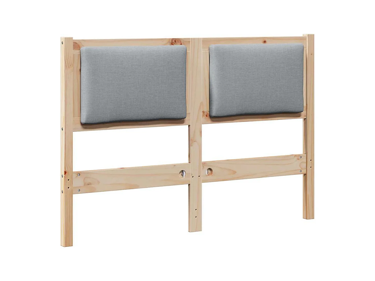 Tête de lit Autre Marron 135 cm Bois massif en pin