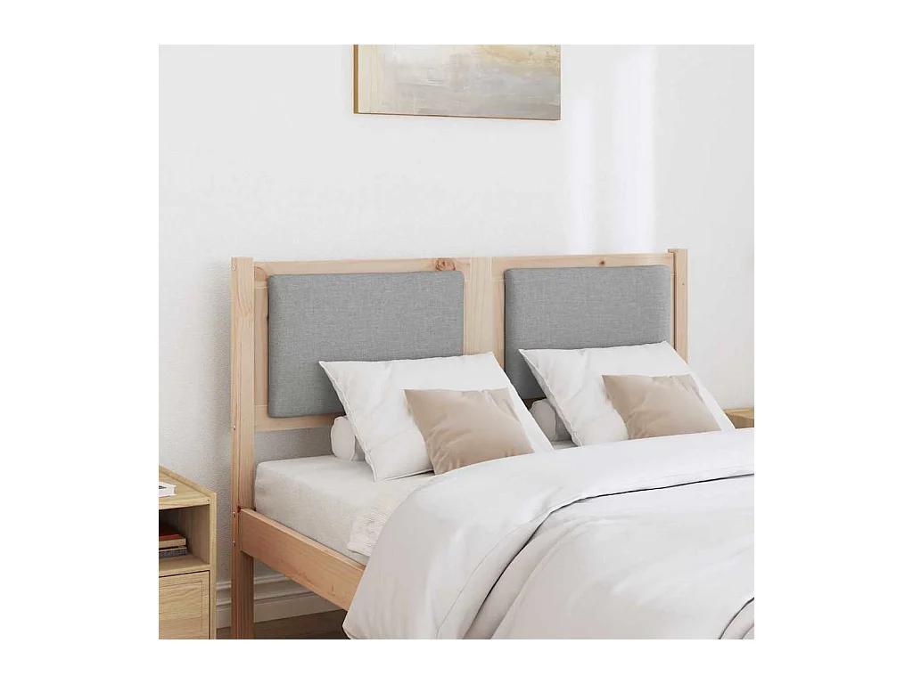 Tête de lit Autre Marron 135 cm Bois massif en pin