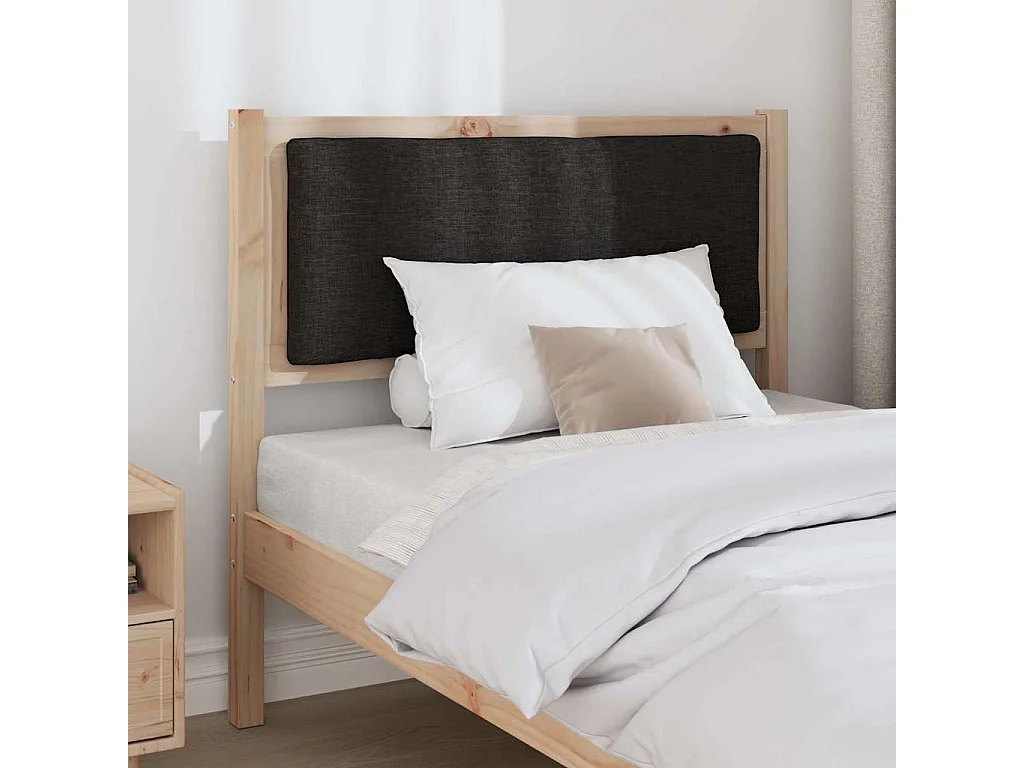 Cabeceira Outros Castanho 100 cm Madeira de pinho maciça