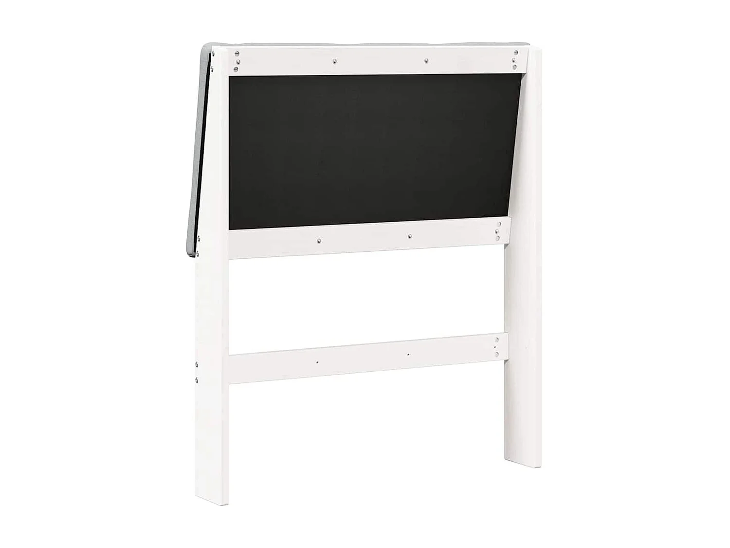 Cabeceira estofada Cinzento-claro 80 cm