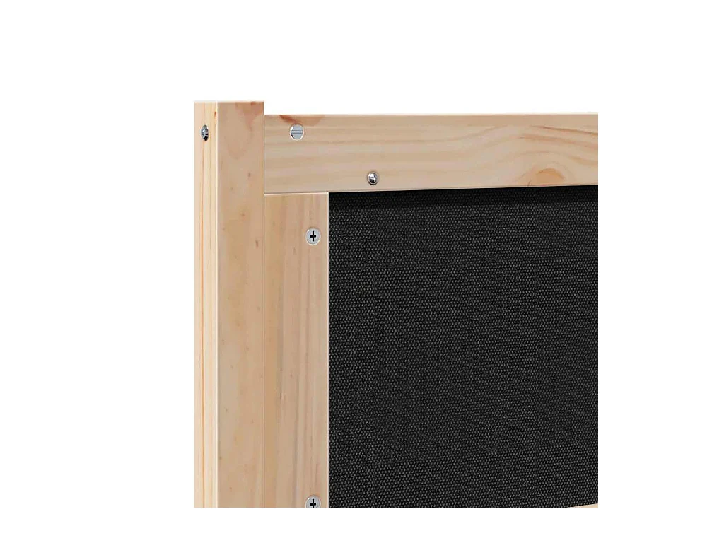 Cabecero Otro Marrón 200 cm Madera maciza de pino