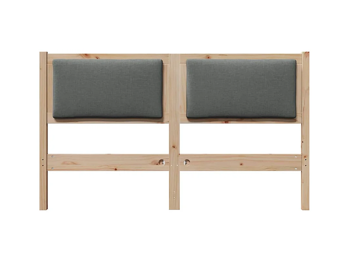 Cabecero Otro Marrón 150 cm Madera maciza de pino