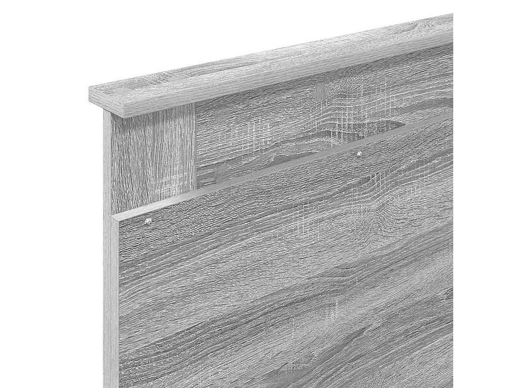 Tête de lit Gris Sonoma 100 cm Bois d'ingénierie