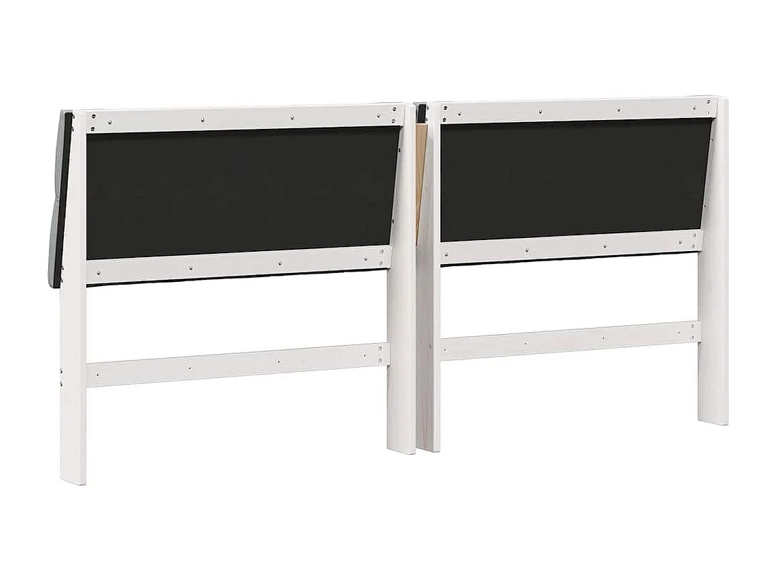 Cabeceira estofada Cinzento-claro 200 cm