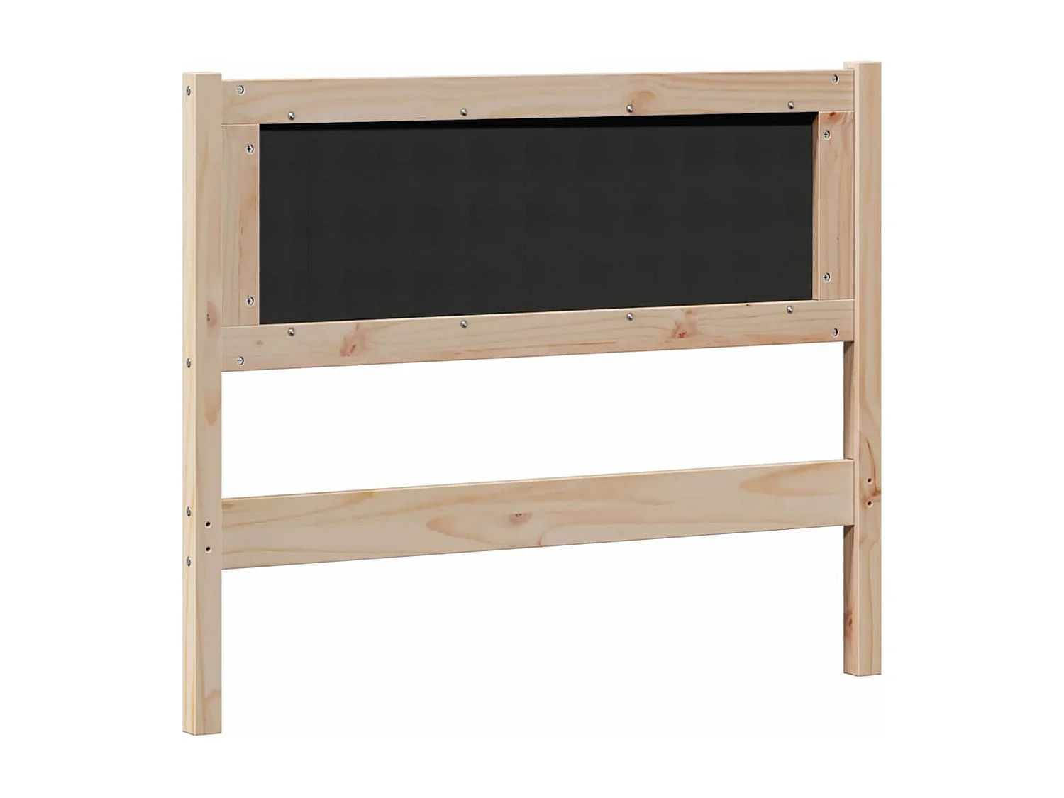 Cabeceira Outros Marrom e taupe 100 cm Madeira de pinho maciça