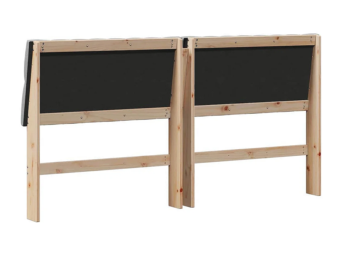 Cabeceira estofada Cinzento-claro 180 cm