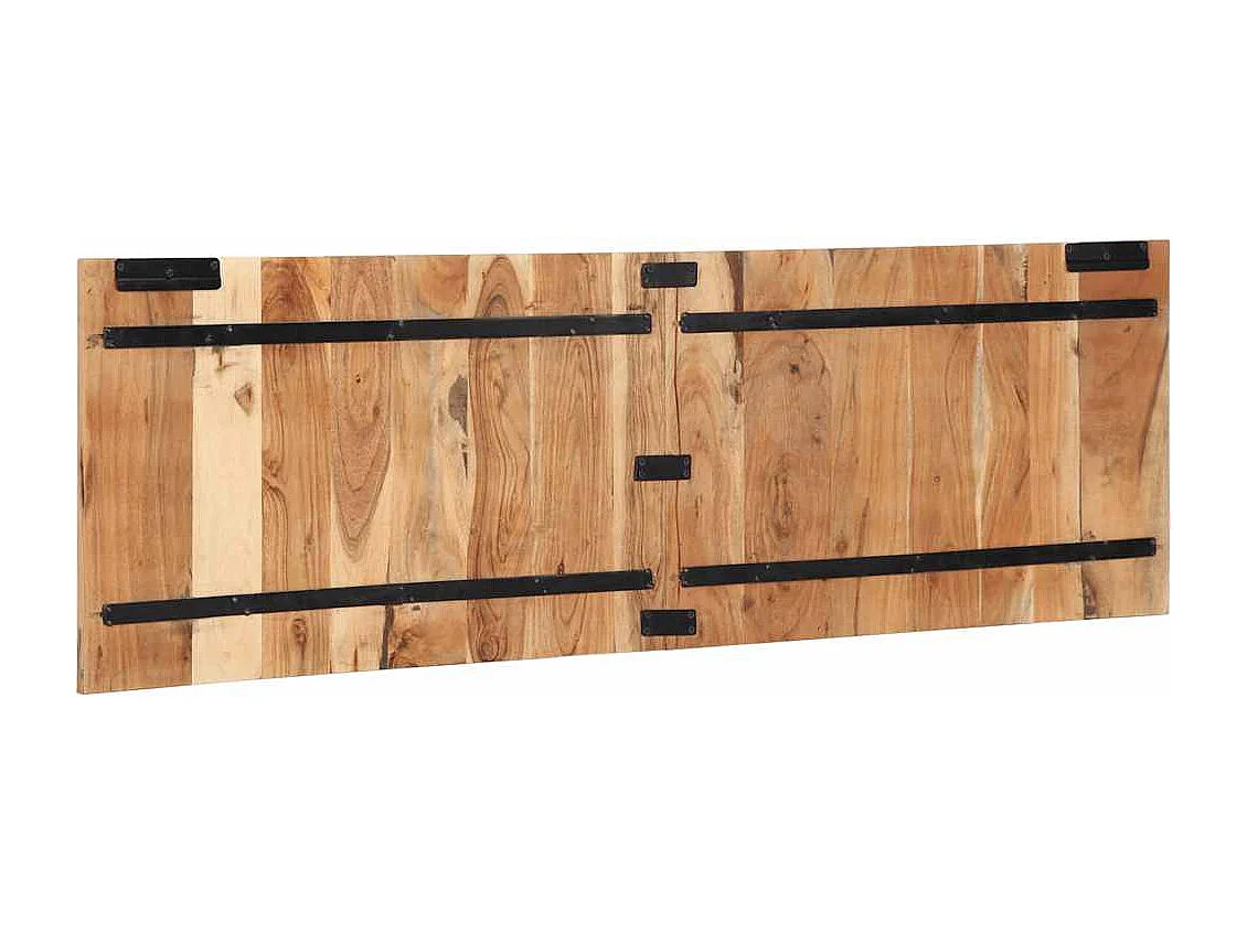 Tête de lit 160 cm bois massif d'acacia