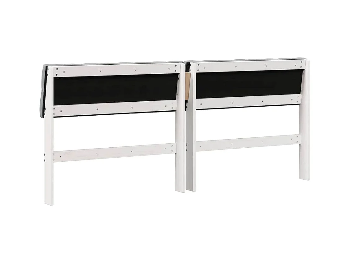 Cabeceira estofada Cinzento-claro 180 cm