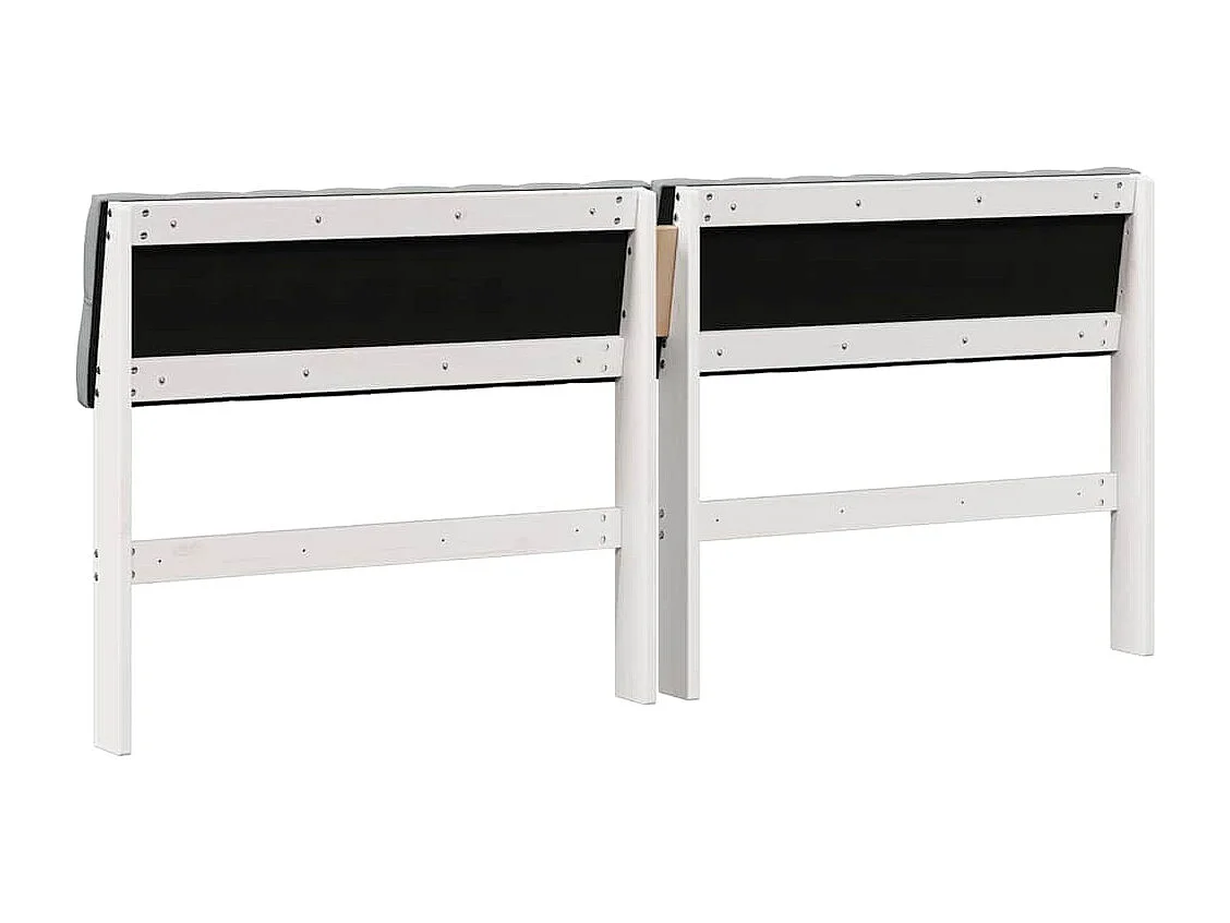 Cabeceira estofada Cinzento-claro 180 cm