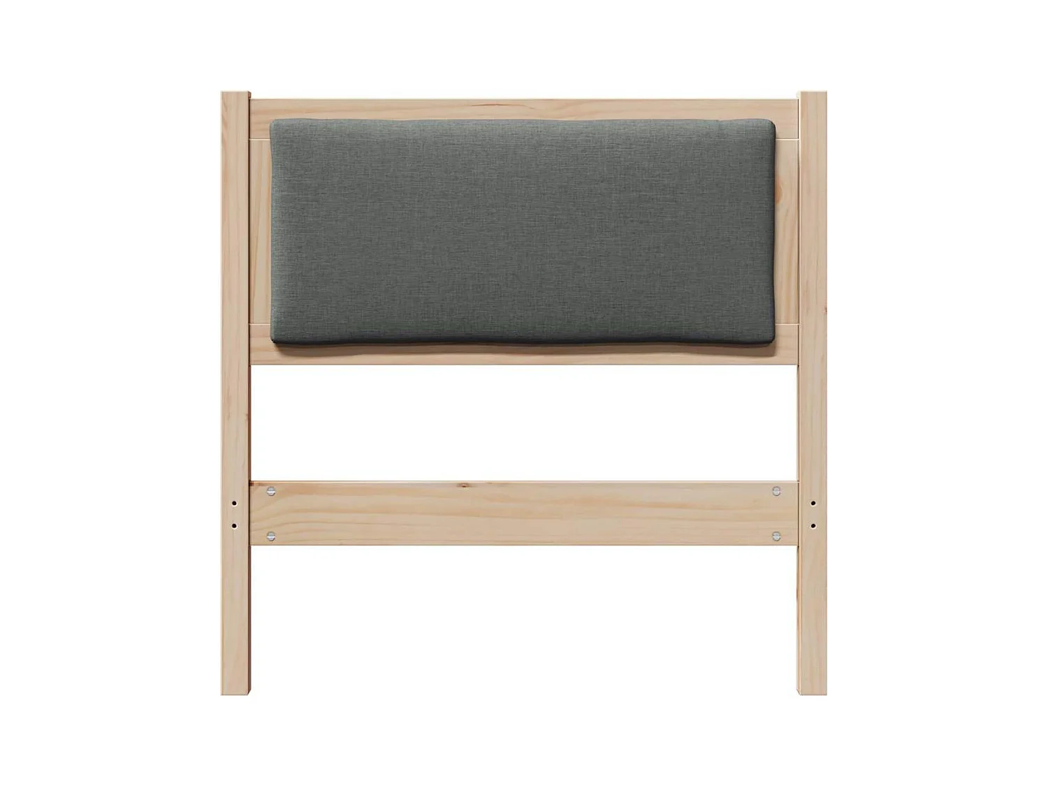 Cabeceira Outros Castanho 75 cm Madeira de pinho maciça