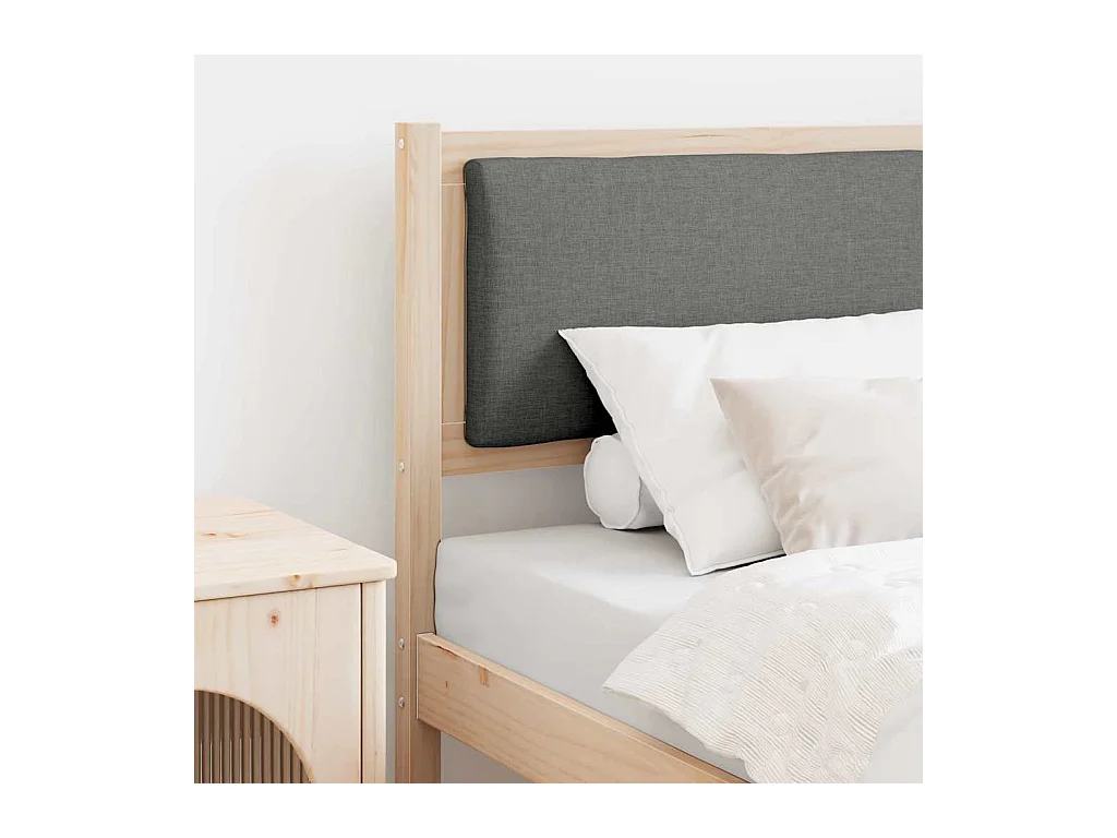 Cabeceira Outros Castanho 80 cm Madeira de pinho maciça