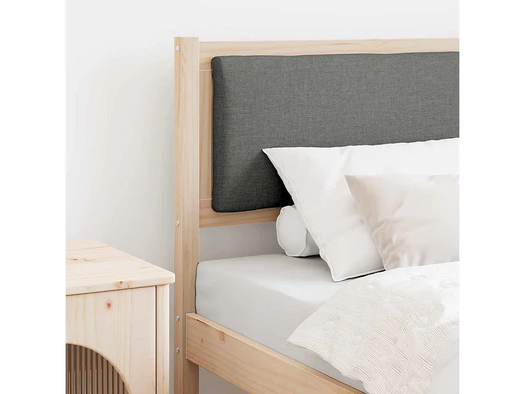 Cabecero Otro Marrón 80 cm Madera maciza de pino