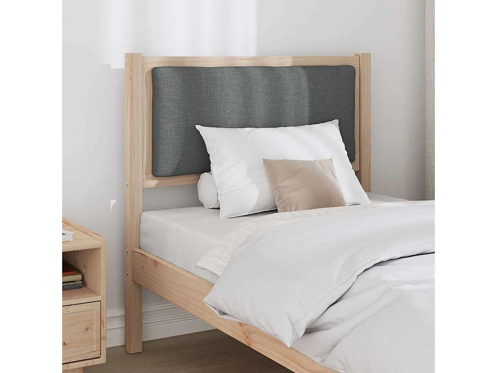 Cabecero Otro Marrón 80 cm Madera maciza de pino