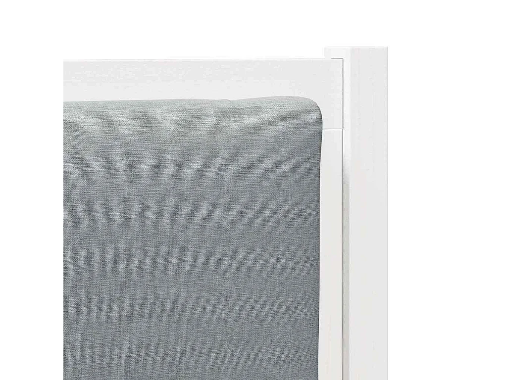 Cabeceira Outros Branco 100 cm Madeira de pinho maciça