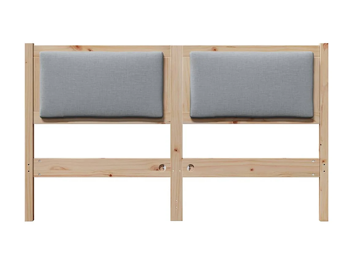 Cabecero Otro Marrón 160 cm Madera maciza de pino