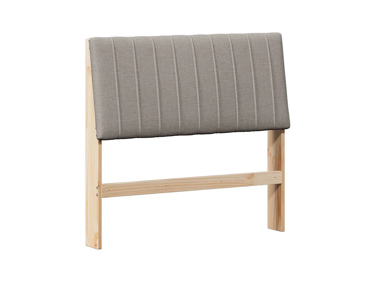 Cabeceira estofada Cinzento-acastanhado 100 cm