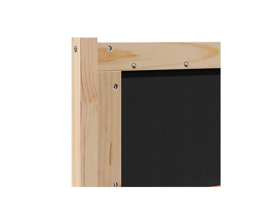 Cabecero Otro Marrón 135 cm Madera maciza de pino