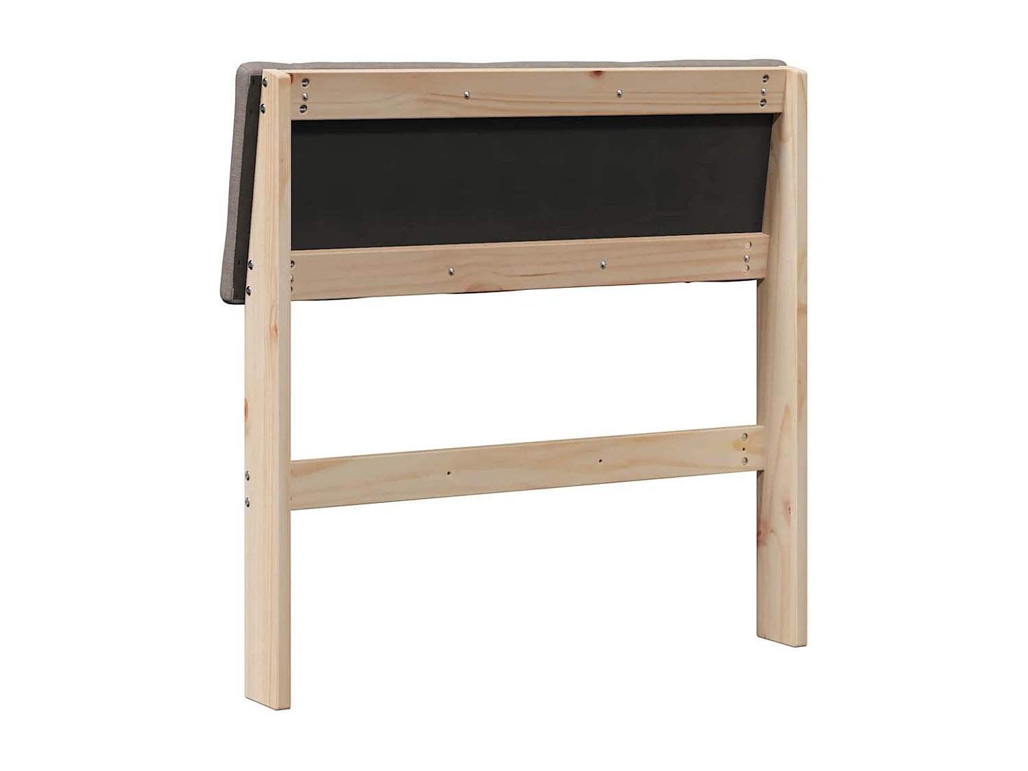 Cabeceira estofada Cinzento-acastanhado 80 cm