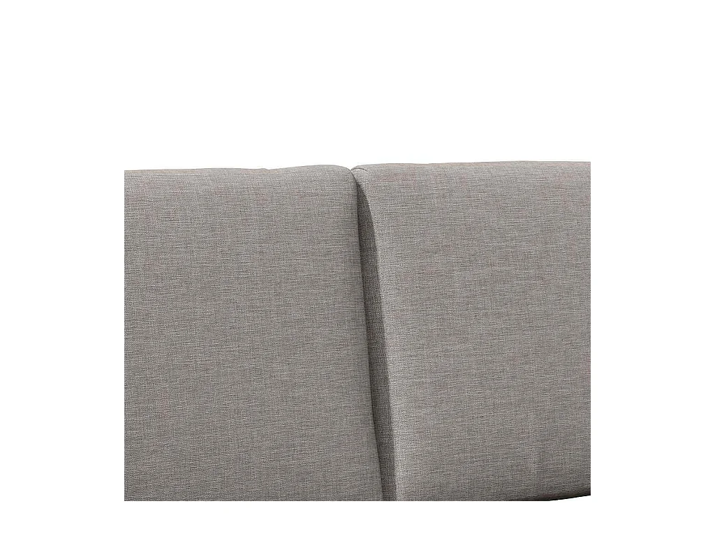 Cabeceira estofada Cinzento-acastanhado 120 cm