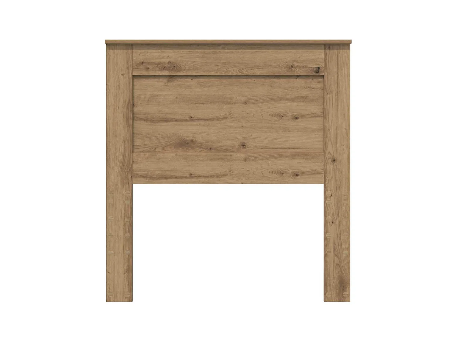 Tête de lit Chêne artisanal 80 cm Bois d'ingénierie