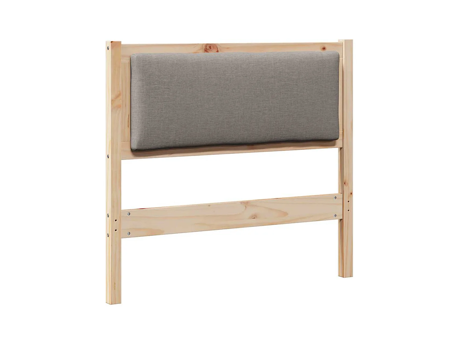 Cabecero Otro Marrón 90 cm Madera maciza de pino