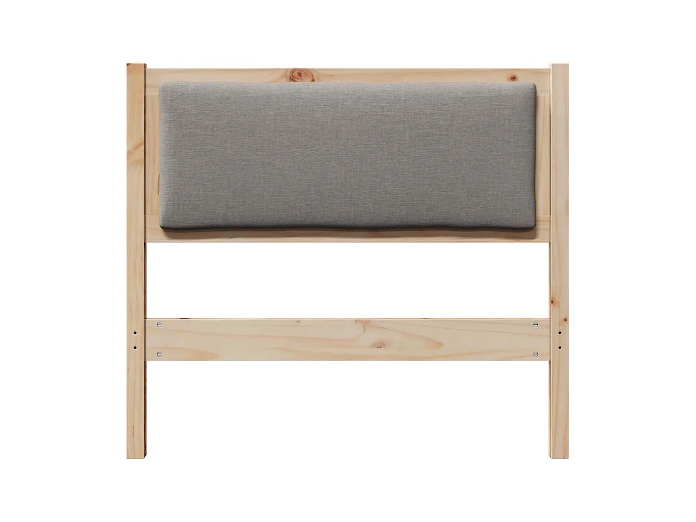 Cabecero Otro Marrón 90 cm Madera maciza de pino