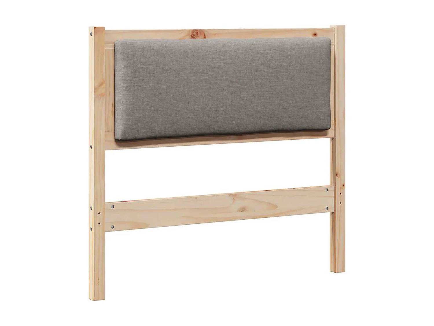 Tête de lit Autre Marron 90 cm Bois massif en pin