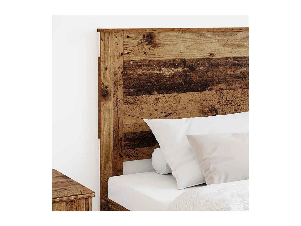 Tête de lit Bois Ancien 90 cm Bois d'ingénierie