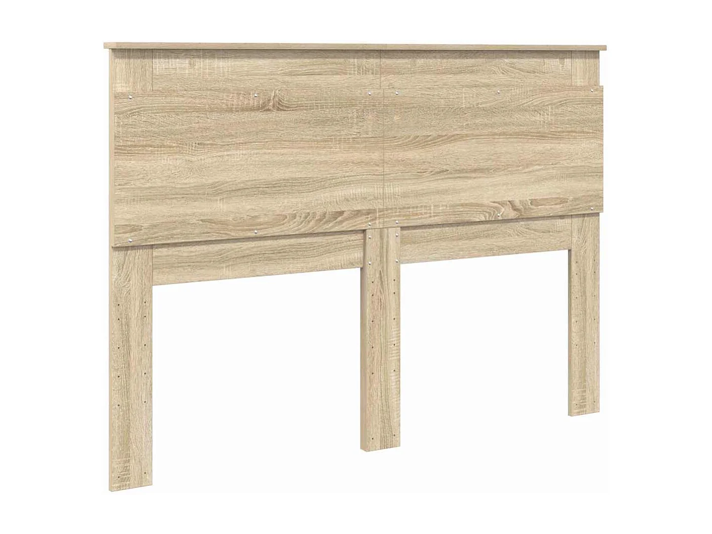 Cabecero con cabecera Roble Sonoma 160 cm Madera contrachapada