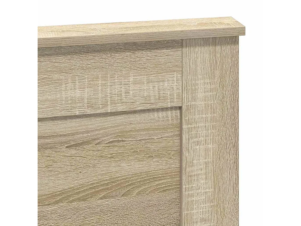 Cabecero con cabecera Roble Sonoma 160 cm Madera contrachapada