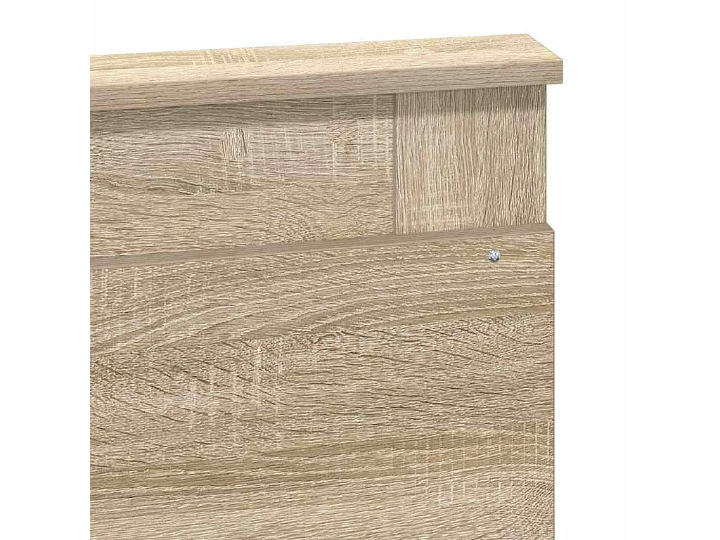 Cabecero con cabecera Roble Sonoma 160 cm Madera contrachapada