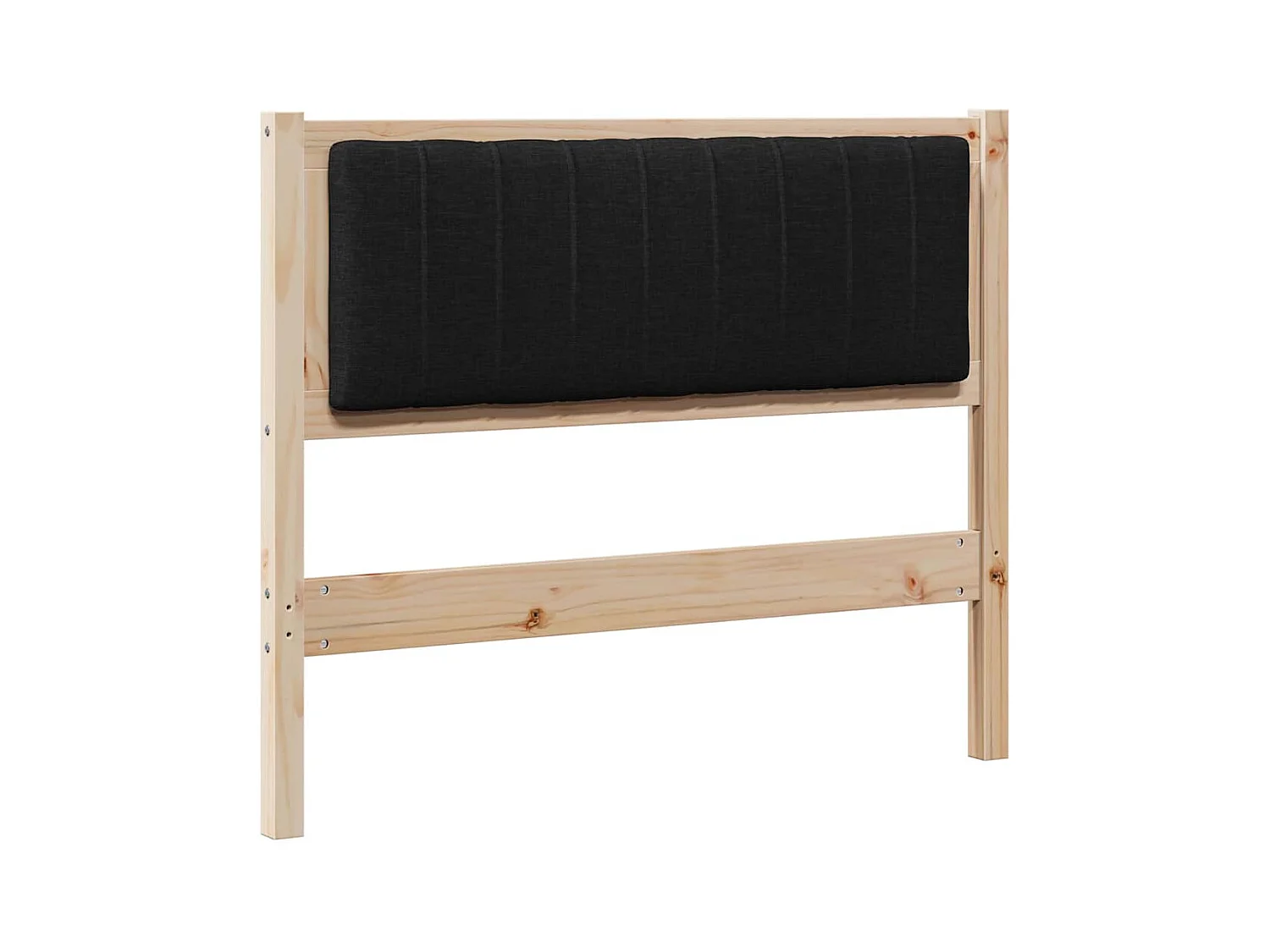 Cabeceira estofada com cabeceira Castanho 100 cm