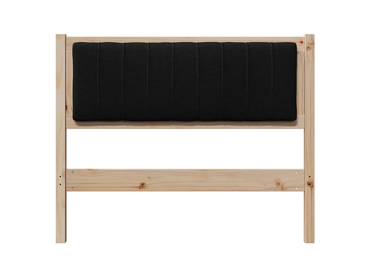 Cabeceira estofada com cabeceira Castanho 100 cm