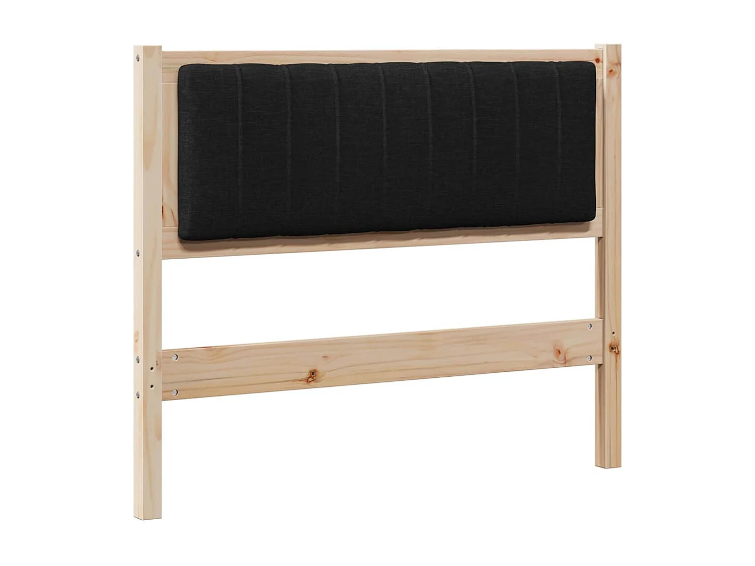 Cabeceira estofada com cabeceira Castanho 100 cm