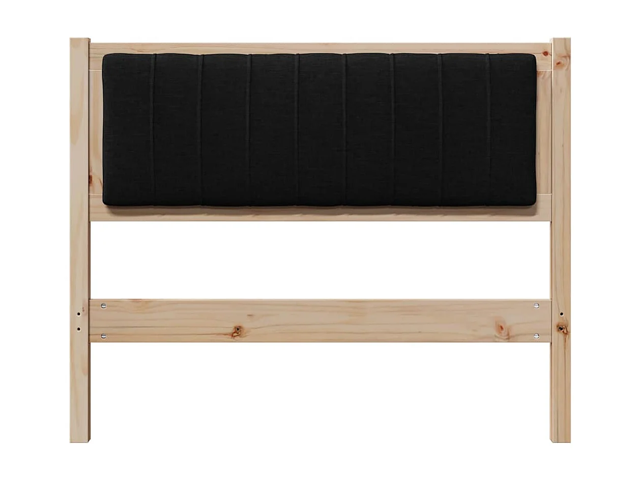 Cabeceira estofada com cabeceira Castanho 100 cm