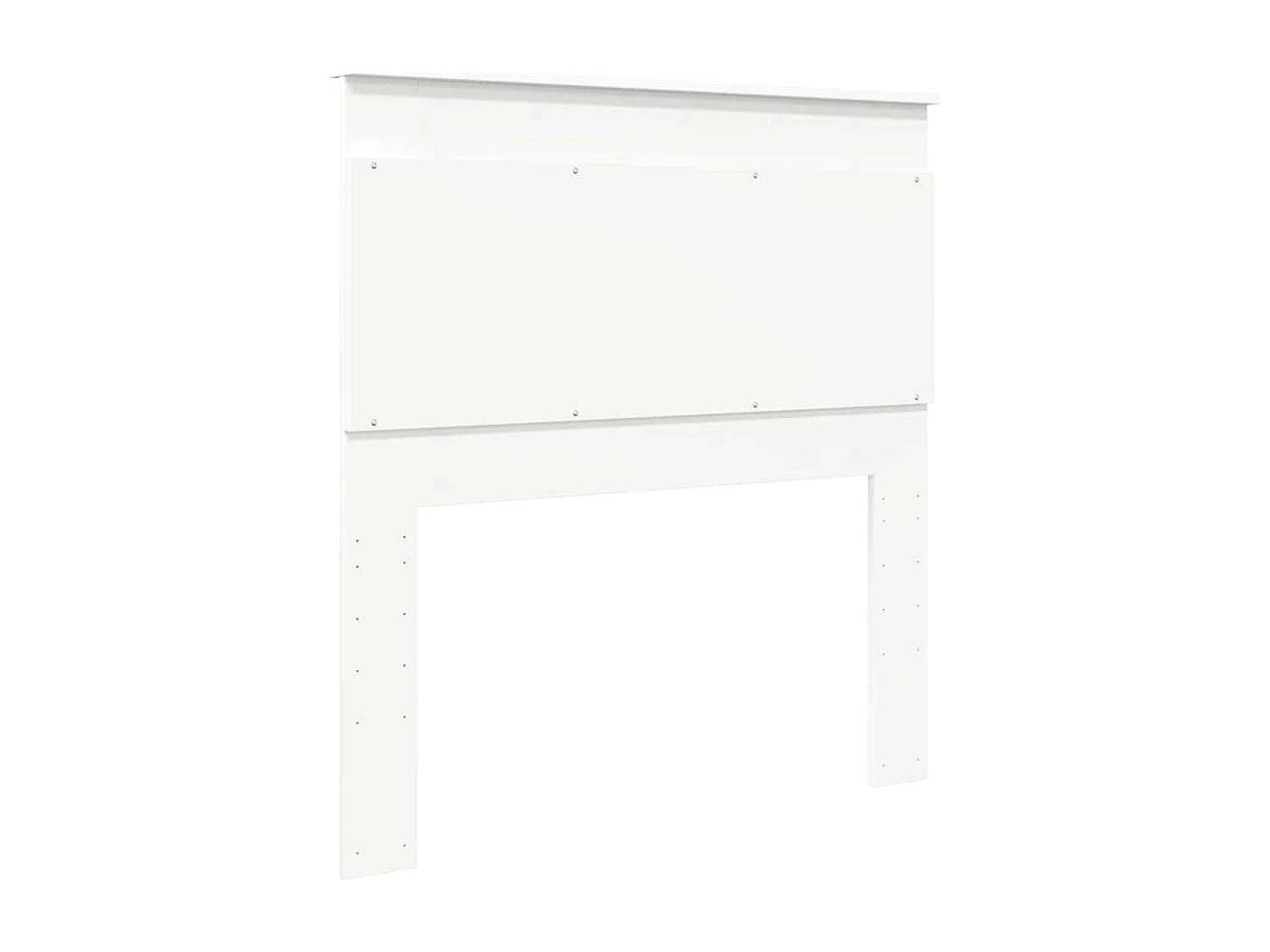 Cabeceira com cabeceira Branco 90 cm Madeira processada