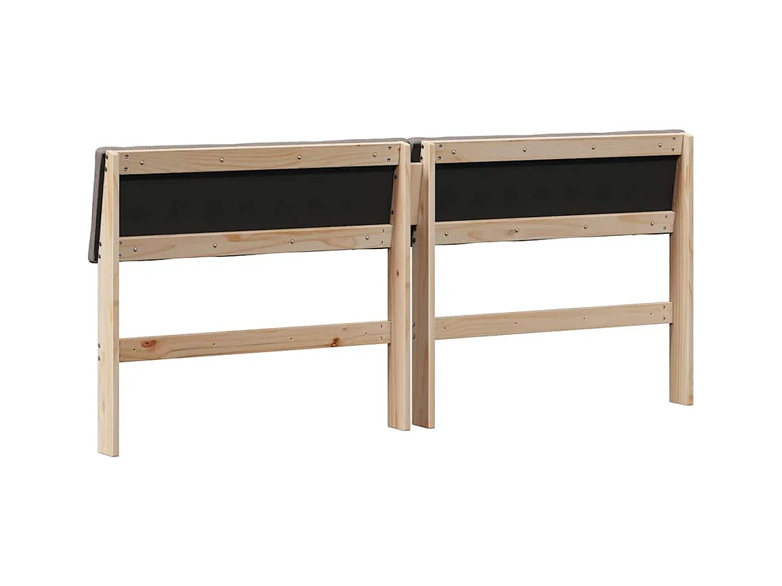 Cabeceira estofada Cinzento-acastanhado 180 cm