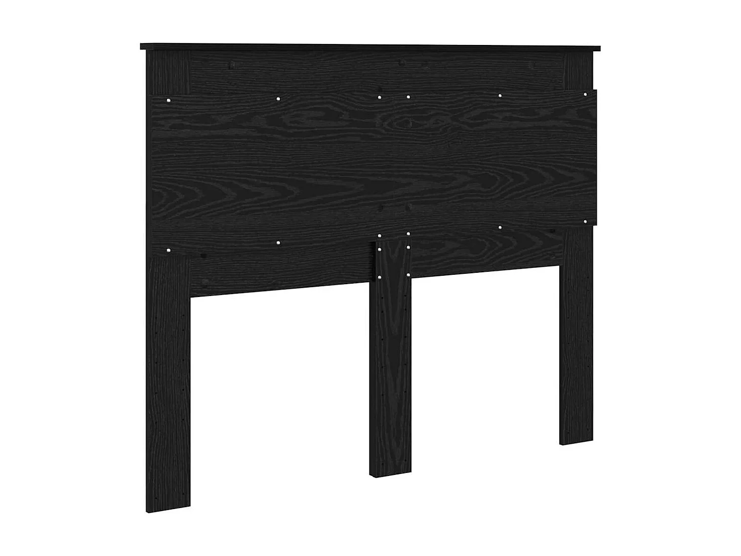 Cabeceira Carvalho Preto 135 cm Madeira processada