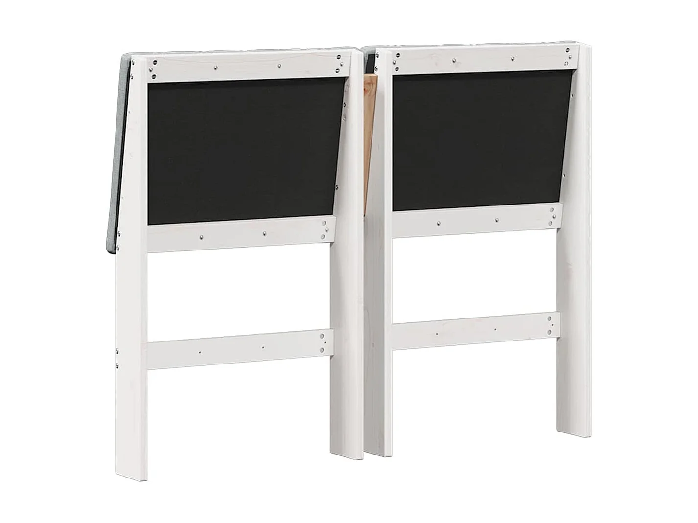 Cabeceira estofada Cinzento-claro 120 cm