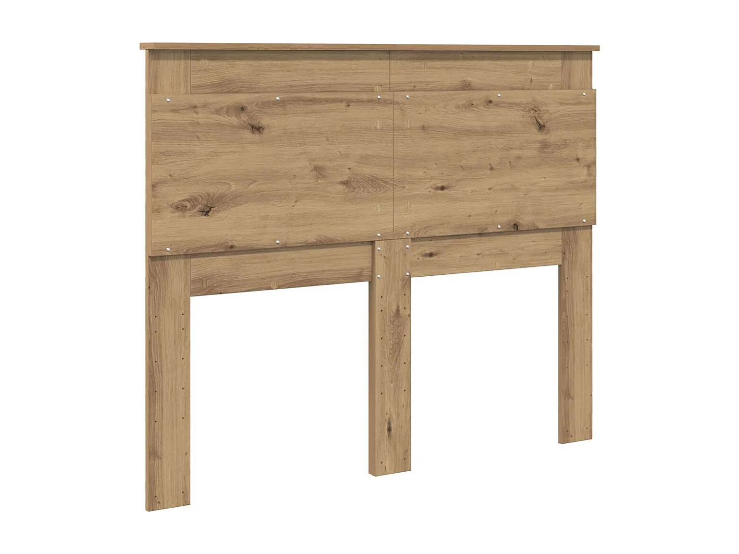 Cabecero Roble artesanal 120 cm Madera contrachapada