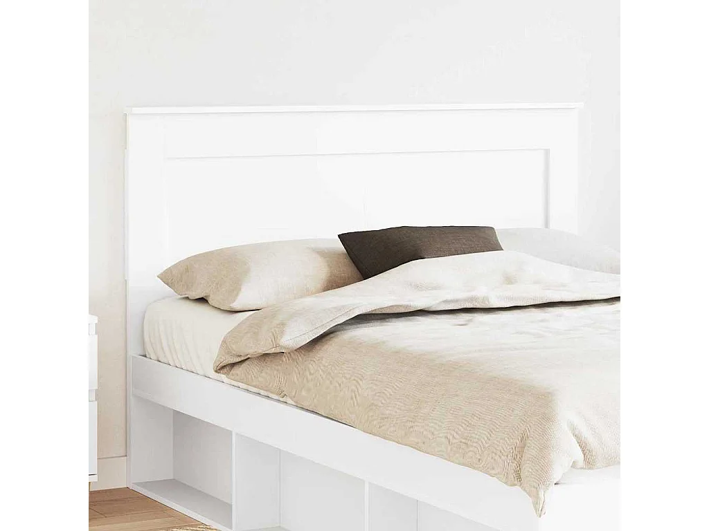 Cabeceira Carvalho Preto 140 cm Madeira processada