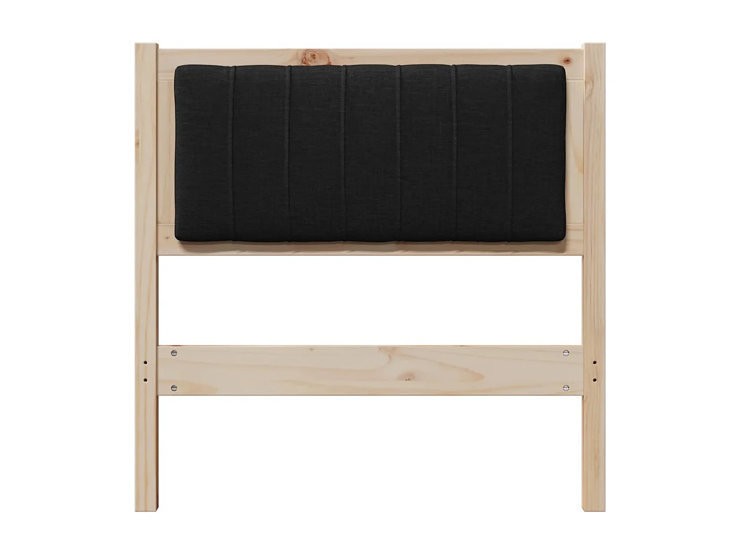 Cabeceira estofada com cabeceira Castanho 80 cm