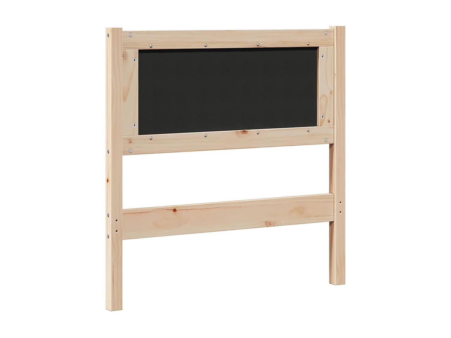 Cabeceira estofada com cabeceira Castanho 80 cm