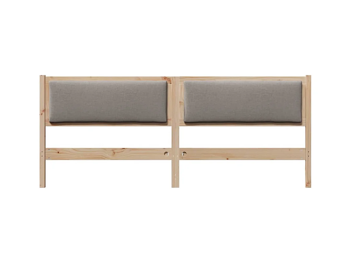 Cabeceira Outros Castanho 180 cm Madeira de pinho maciça