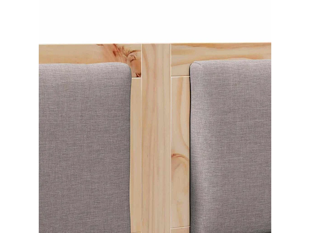 Cabeceira Outros Castanho 180 cm Madeira de pinho maciça