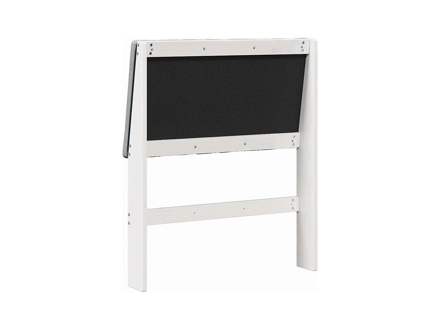 Cabeceira estofada Cinzento-claro 75 cm