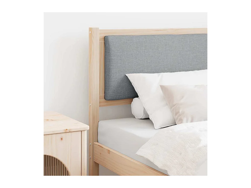 Cabecero Otro Marrón 80 cm Madera maciza de pino